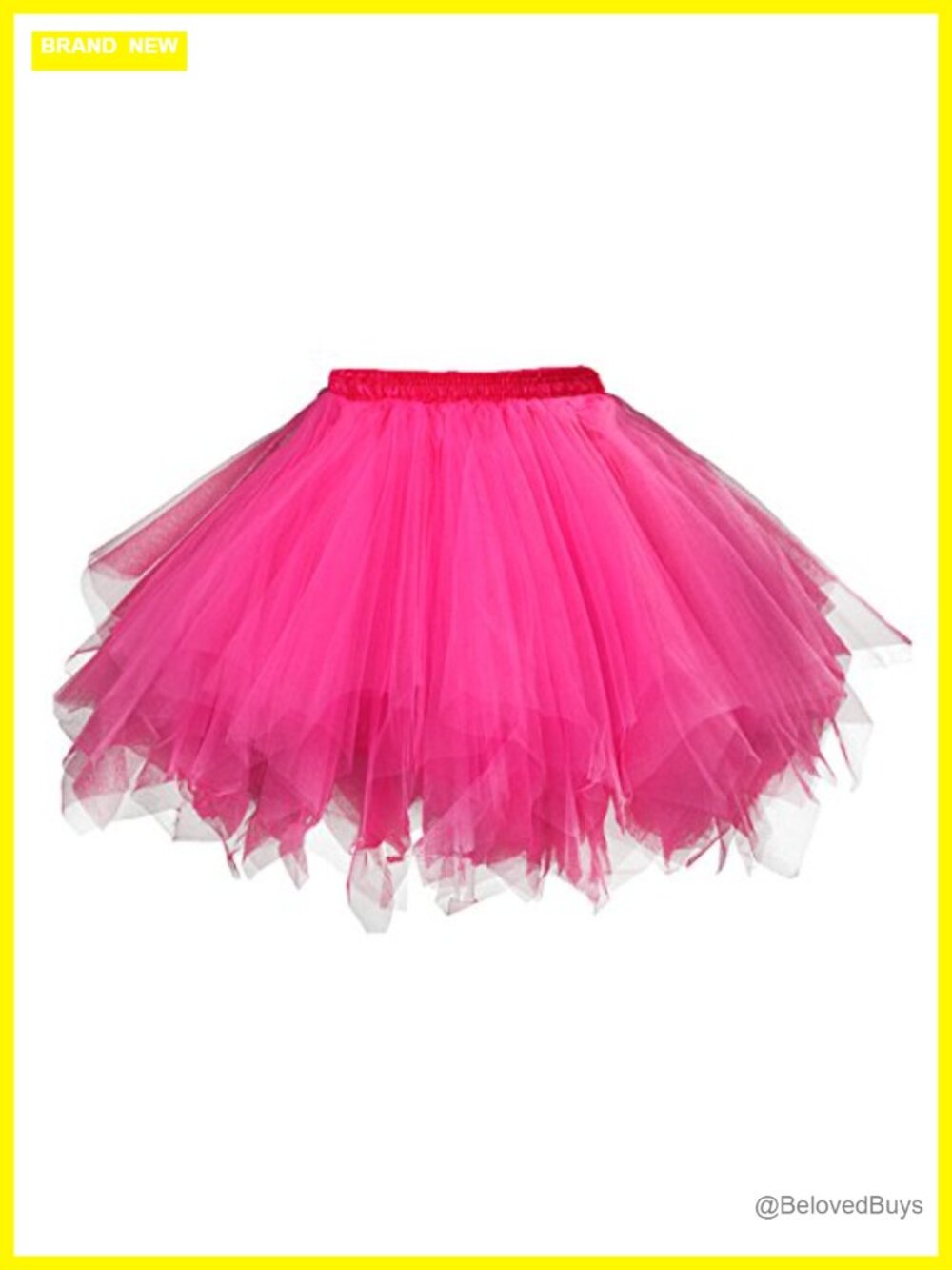 Tulle Petticoat Tutu Ballet Skirt Bubble Hem Dance Costume